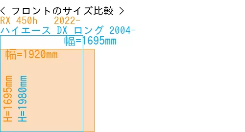 #RX 450h + 2022- + ハイエース DX ロング 2004-